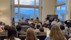 College students enjoying the Lord